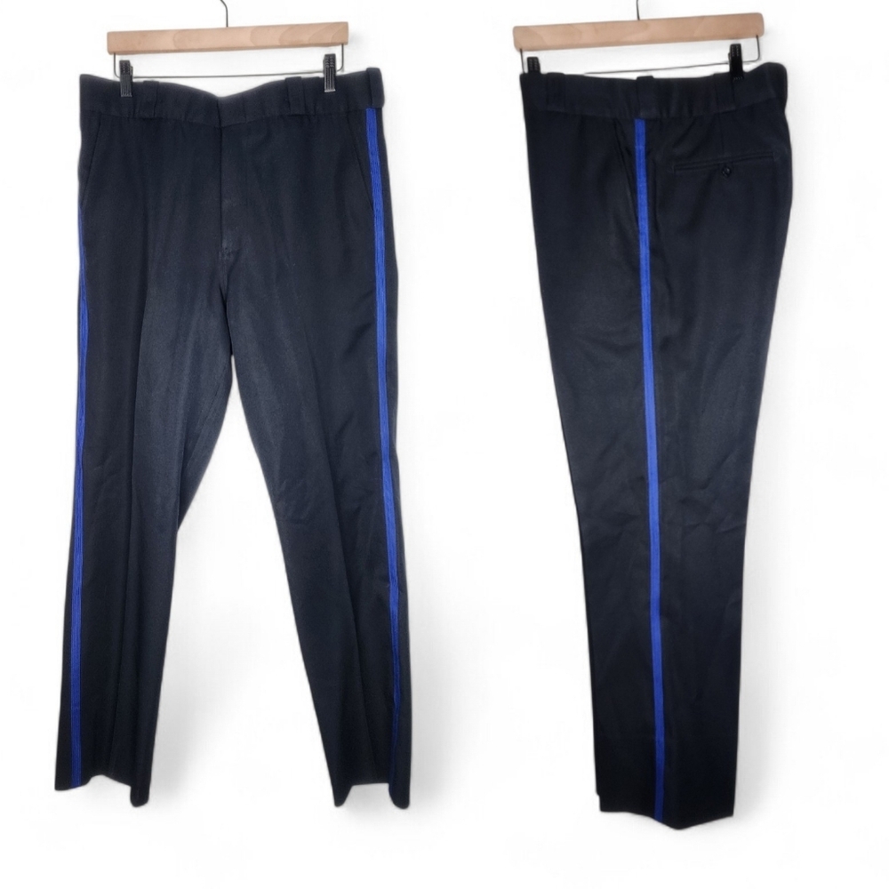 Elbeco TexTrop Side Stripe Pants in Black Size 37x32